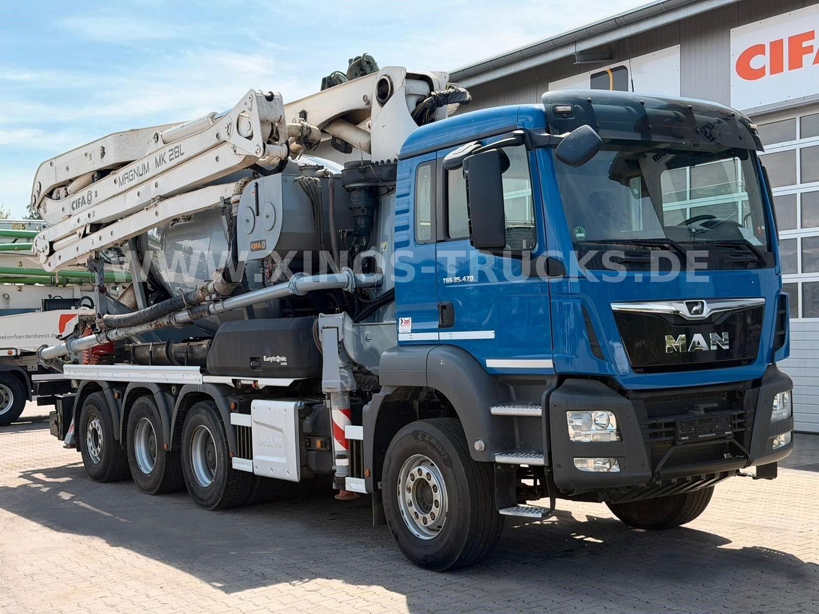 MAN TGS 35.470 CIFA MK28L MAGNUM PUMI