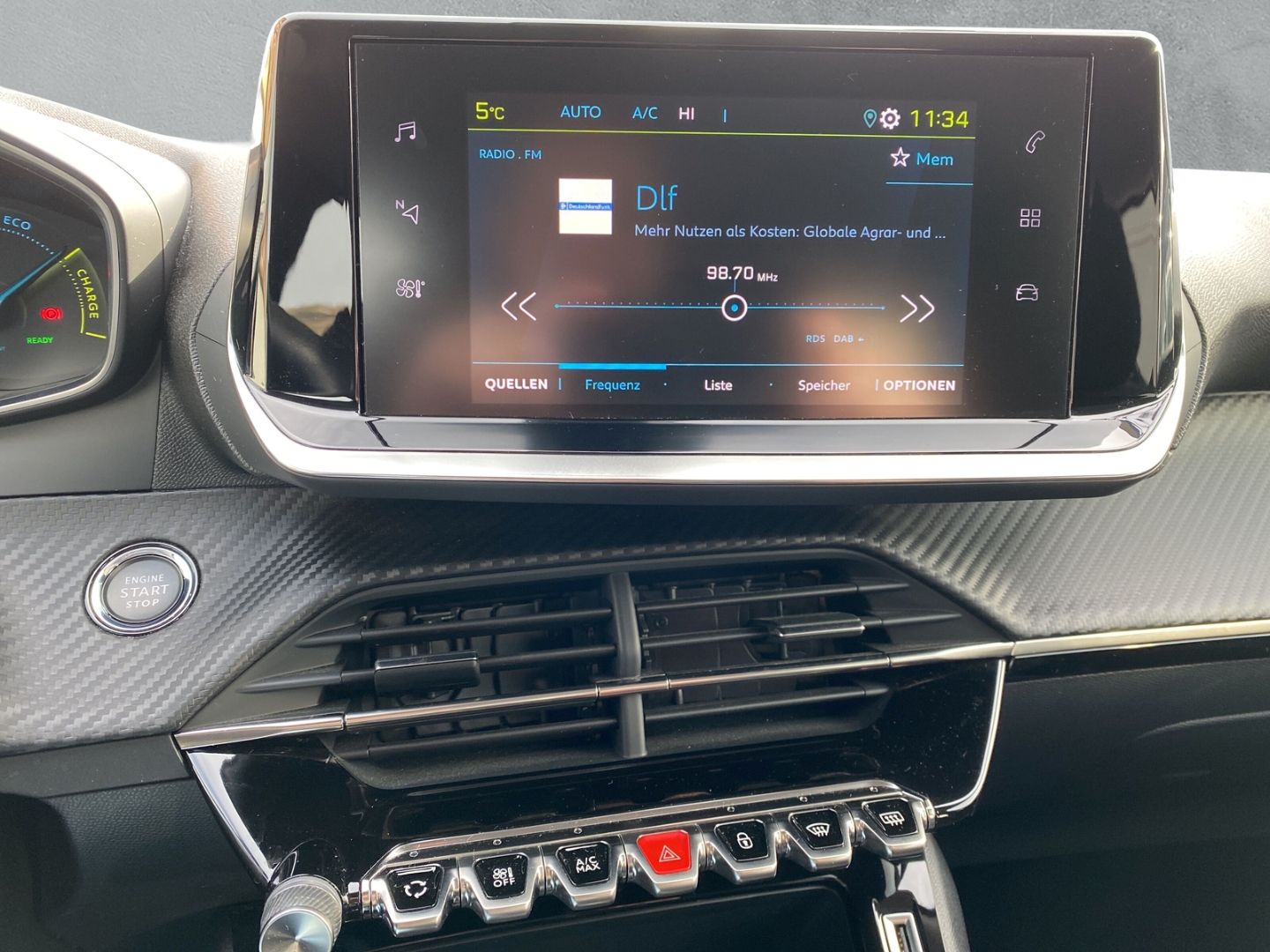 Fahrzeugabbildung Peugeot 2008 e- Active Elektromotor 136  *Rückfahrkamera