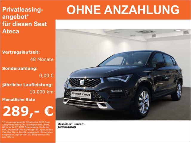 Seat Ateca Style 1.5 TSI DSG Navi Voll-LED CarPlay Ei