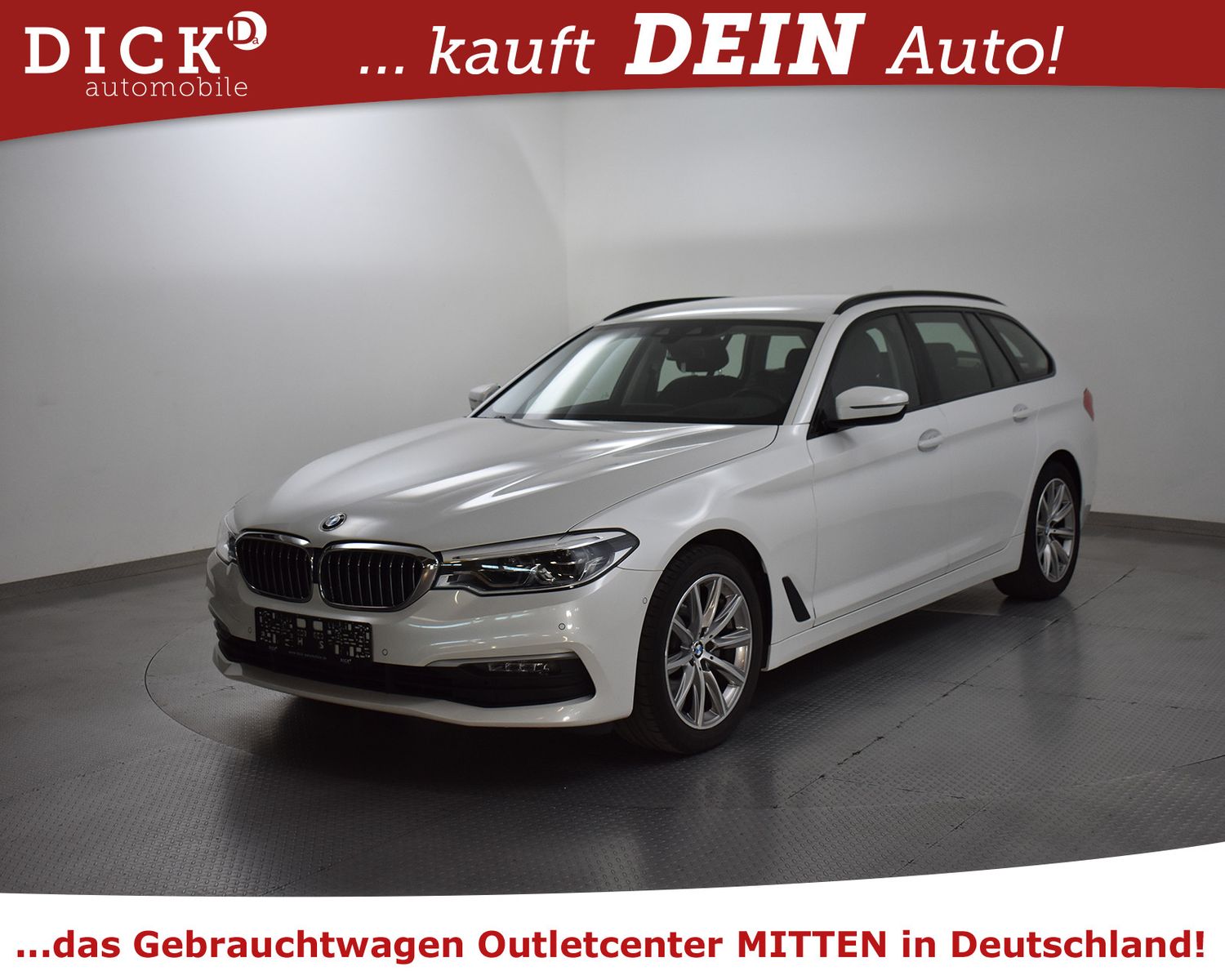 BMW 520d M SPORT STANDHZ+LEDER+HEAD+KAM+AHK+PROF+H&K - Image 4
