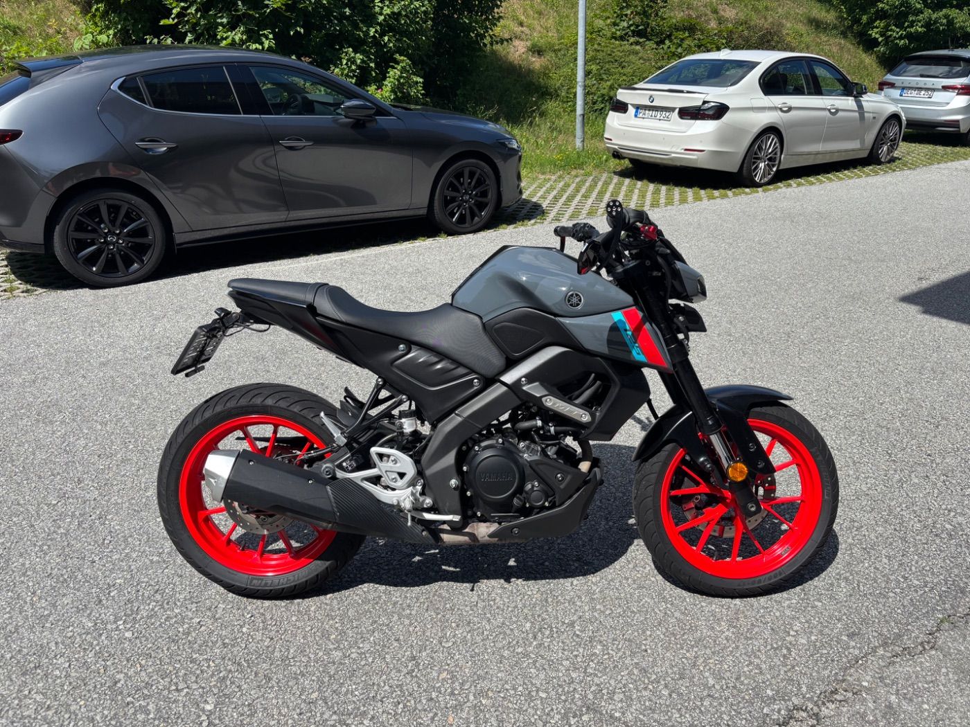 Fahrzeugabbildung Yamaha MT 125 Modell 2021