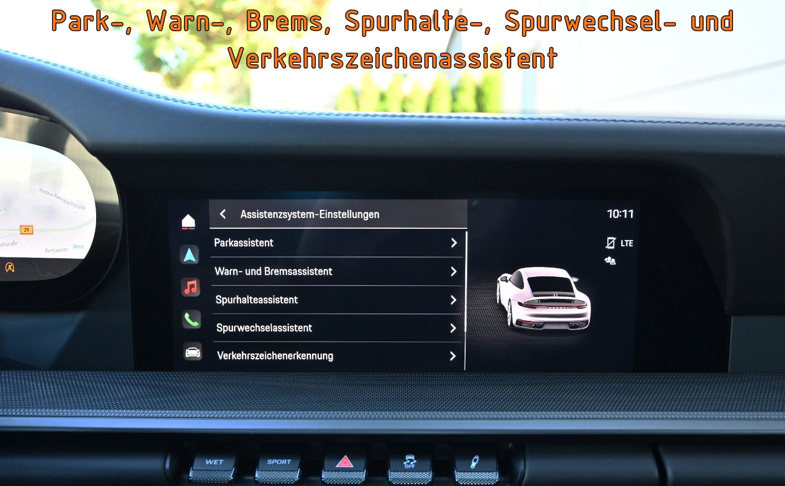 Fahrzeugabbildung Porsche 911 992 Carrera 4S Coupé °SPORT DESIGN°ACC°BOSE°