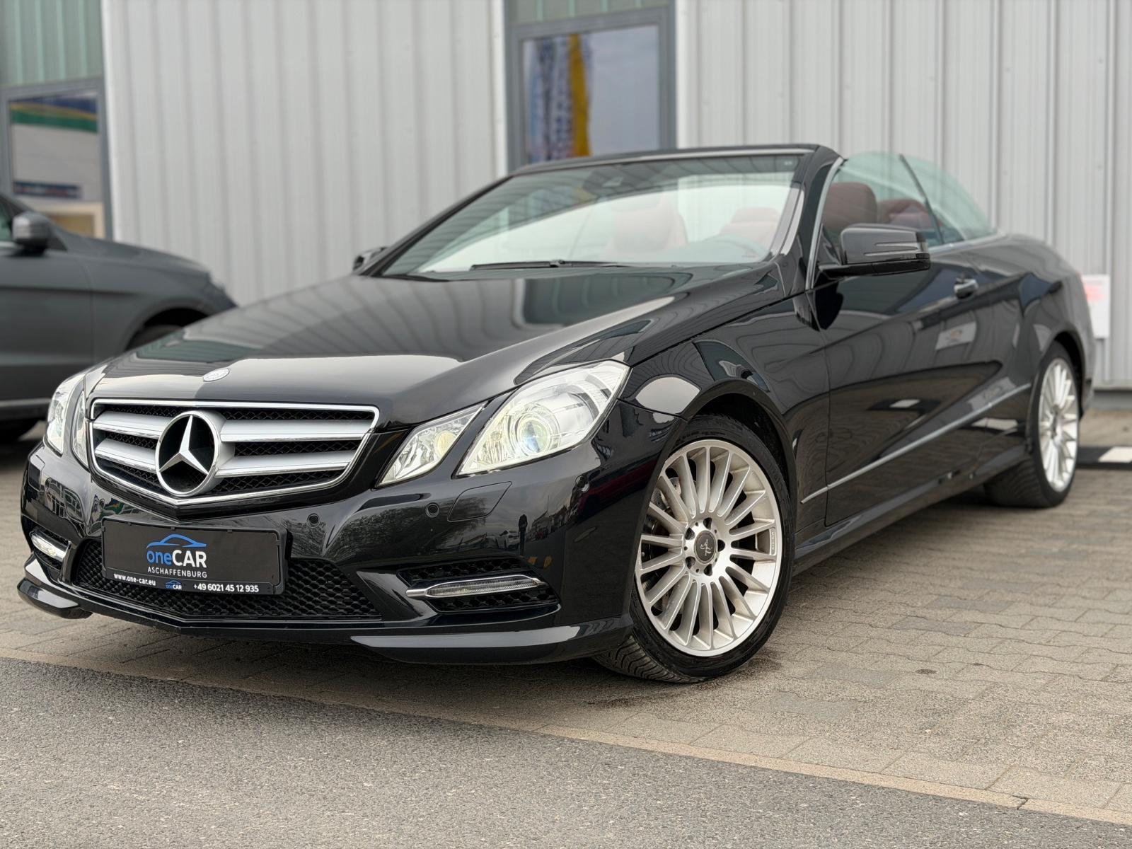 Mercedes-Benz E 250d Cabrio 7G-Tronic AMG Leder Sitz-Klima 1.H