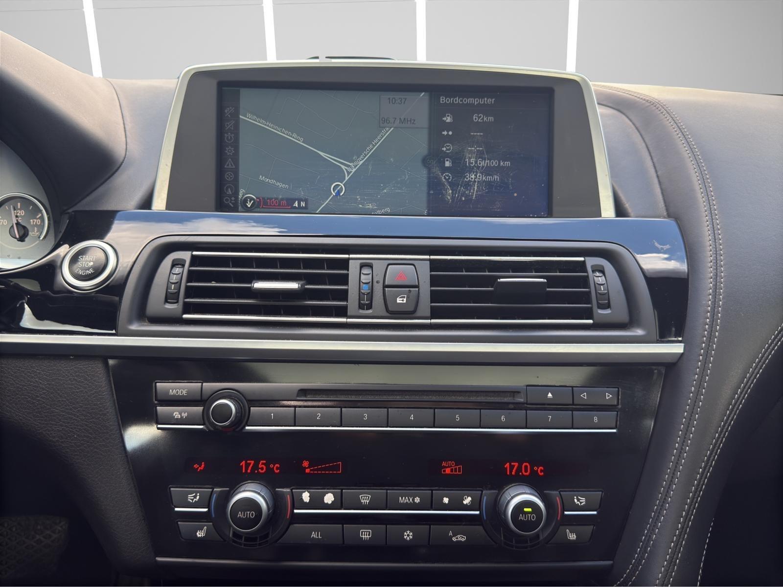 BMW 650i Coupé F13 V8 408 ch BVA – Pack M – Bang & Olufsen – HUD – Toit panoramique – Soft Close