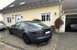 Tesla Model S Plaid grau & innen weiß*Yoke*21*Gar:8.27 - Tesla Model S aus 2022