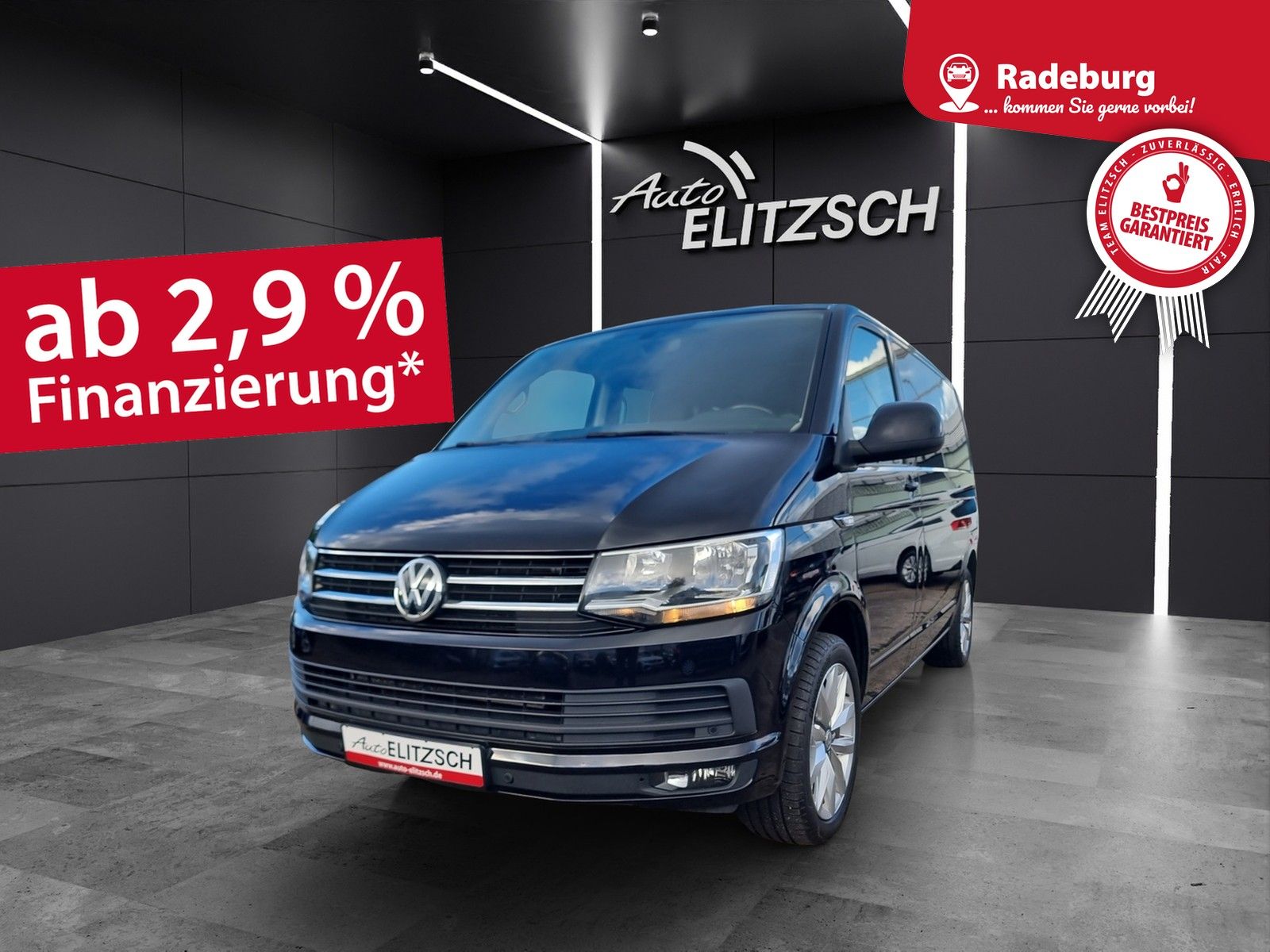 Fahrzeugabbildung Volkswagen T6 Multivan TDI DSG Comfortline Navi AHK STHZ SH