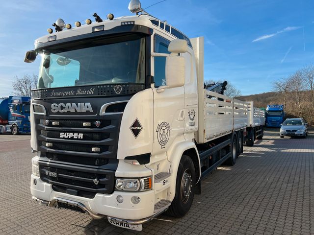 Scania R520 V8 ATLASKRAN 145 6X2 VOLL TOP ZUSTAND