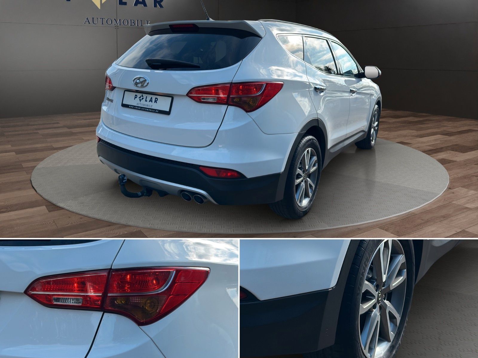 Fahrzeugabbildung Hyundai Santa Fe 2WD*AHK*Kamera*Xenon*Vollleder*Tempomat
