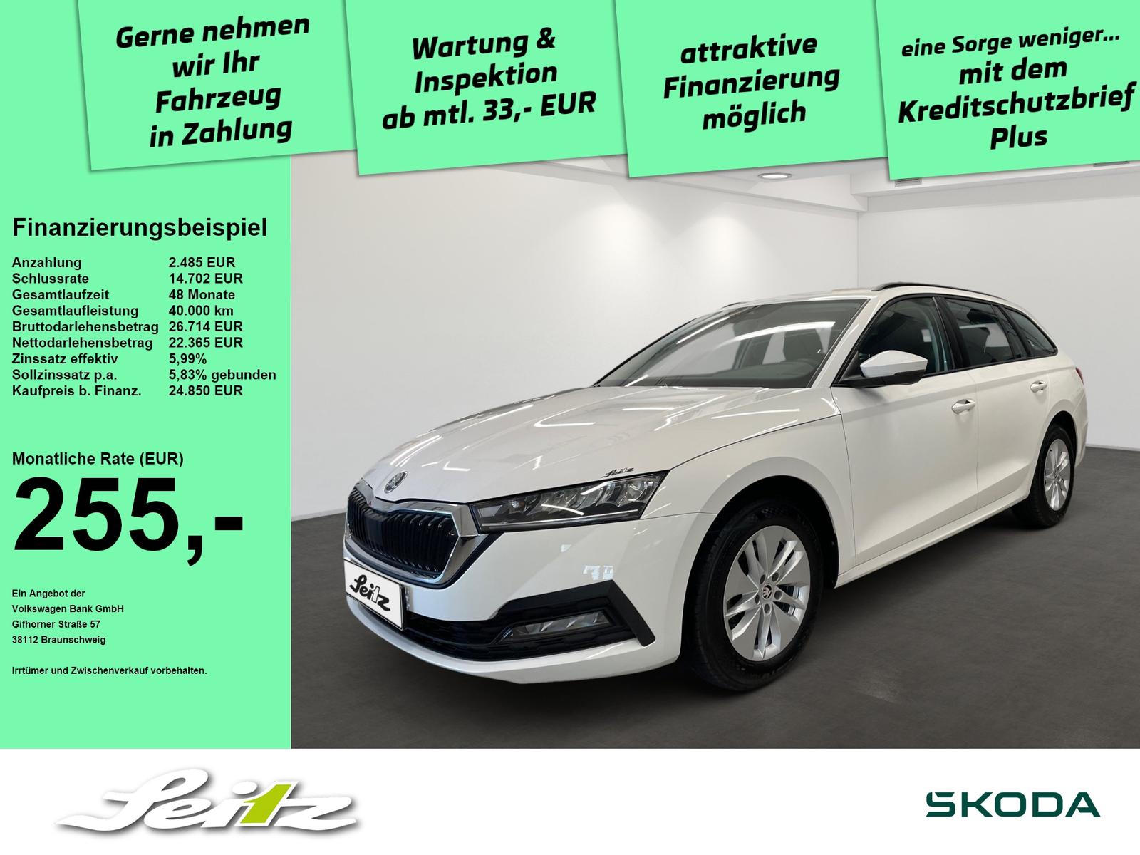 Skoda Octavia Combi 2.0 TDI Ambition *AHK*LED*NAVI*PDC