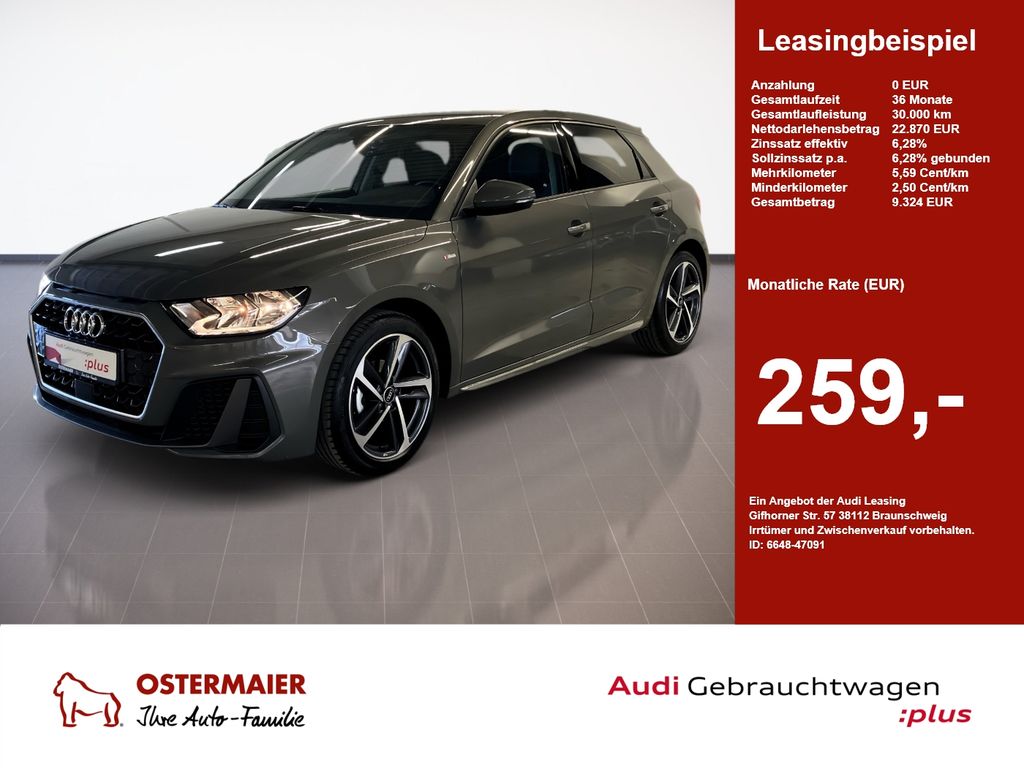 Audi A1 Sportback S-LINE 25 TFSI S-TRONIC ALU.SITZHZG