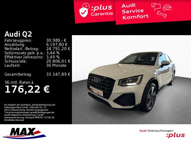 Q2 40 TFSI QUATTRO ADVANCED LED+KAMERA+OPTIK+ALU