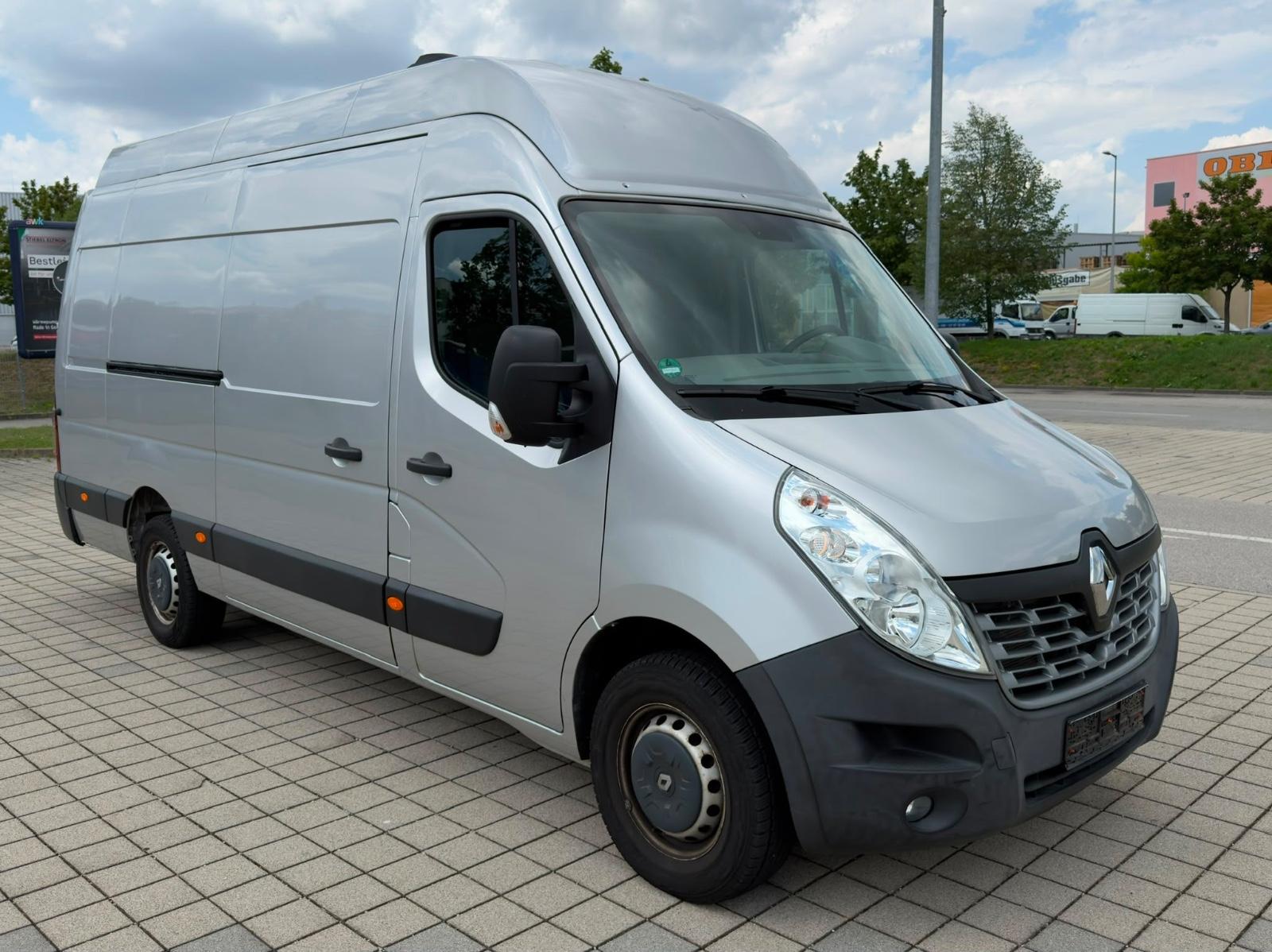 Renault Master III Kasten Hochdach L3H3*AHK*Klima*PDC*