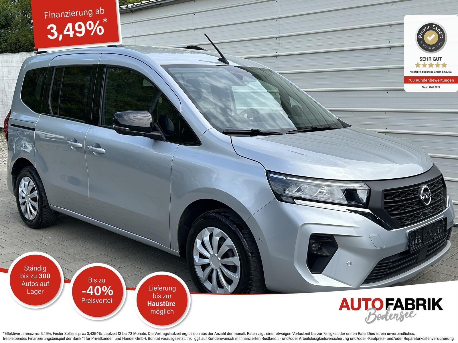 Nissan Townstar Tekna DIG-T 130 NAVI*8fach Bereifung*SH