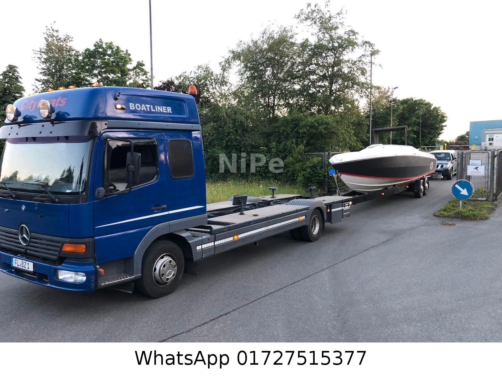 Mercedes-Benz ATEGO 815 FERN HAUS2Liegen/ AUTO -BOOT Transport
