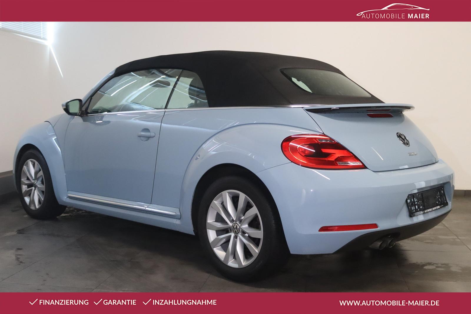 Volkswagen Beetle Coccinelle Cabriolet Design 1.4 TSI 160 ch BVM / 67 100 km / GPS / Clim bizone / Régulateur de vitesse