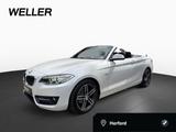 BMW 218i  Cabrio Sport Line KAM Temp Nav Hifi XENON - BMW 218 Cabrio Gebrauchtwagen