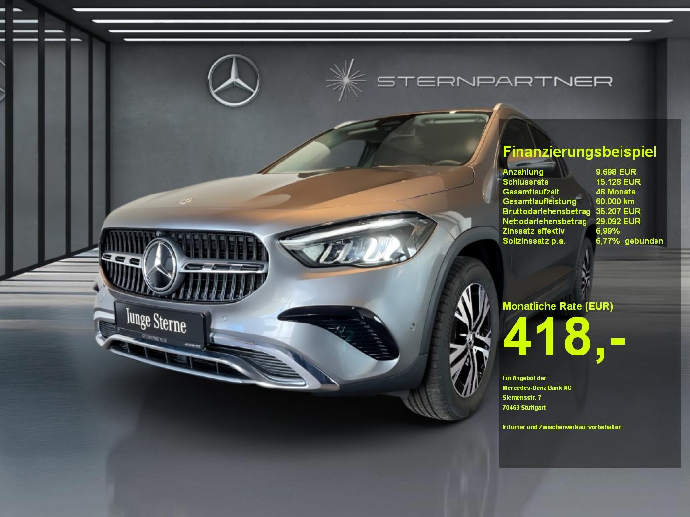Mercedes-Benz GLA 250 4M Progressive+Navi+Kamera+SHZ+CarPlay+