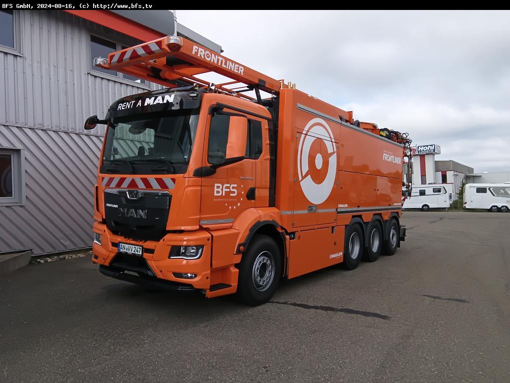 MAN TGS (TG3) 35.510 8x4-4 BL CH MÜLLER Canalmaster 