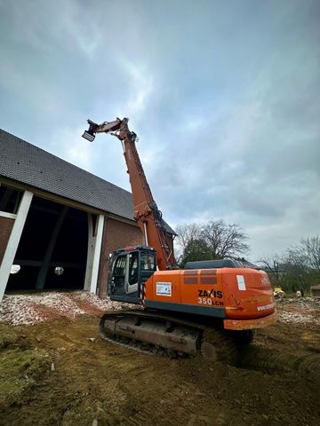 Hitachi ZX350 LCN Longfront-/Abbruchbagger OilQuick