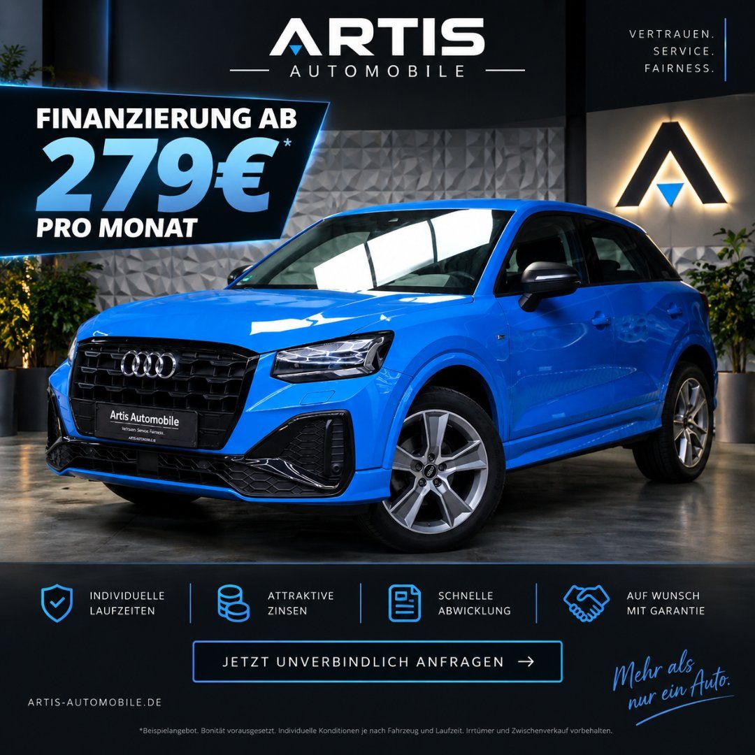 Audi Q2 35 TFSI S line S-LINE*CARPLAY*MATRIX*AHK*KAM imagem 2
