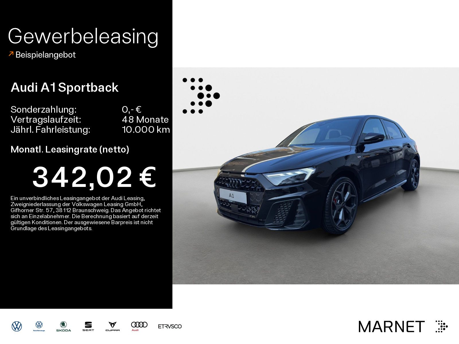 Audi A1 Sportback 2x S line 40 TFSI 152 KW 207 PS S t