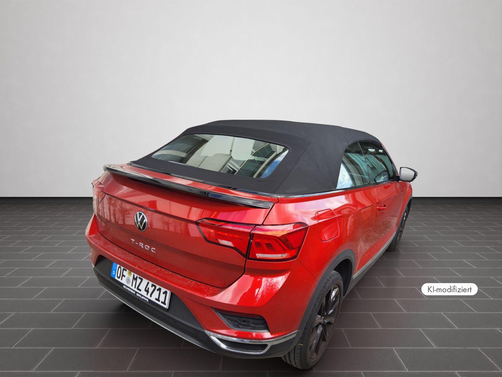 Volkswagen T-Roc Cabriolet 1.5 TSI Style NAVI SHZ EPH KLIMA, миниатюра 2