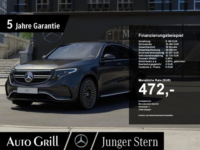 Mercedes-Benz EQC 400 4M AMG 21 Zoll Distronic Burm 360 Tritt