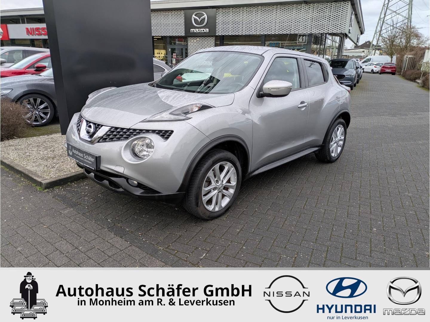 Nissan Juke Acenta Navi Klimaautom Fahrerprofil Rückfah