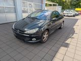 Peugeot 206 CC**CABRIO+SITZHEIZUNG+RADIO+LEDER** - Peugeot 206 mit Benzin-Antrieb: Schwarz, Leder, Cabrio
