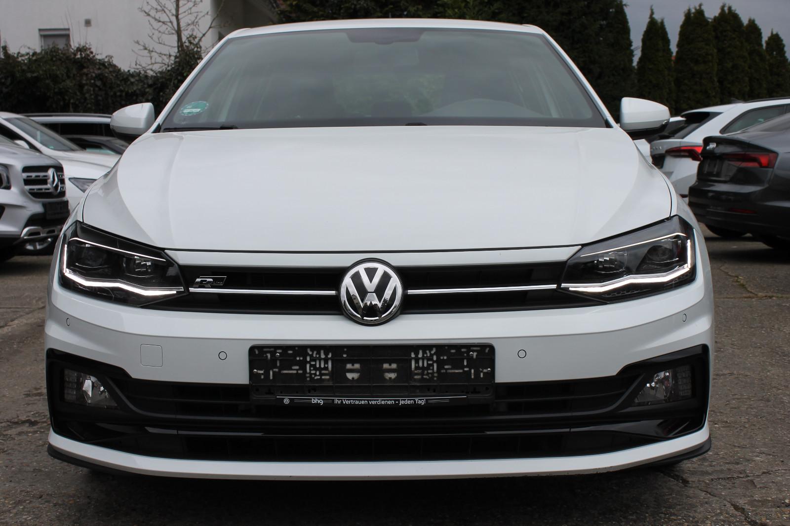 Volkswagen Polo VI R-Line*LED*SOUND*gr NAVI*Leder*SHZ*PDC