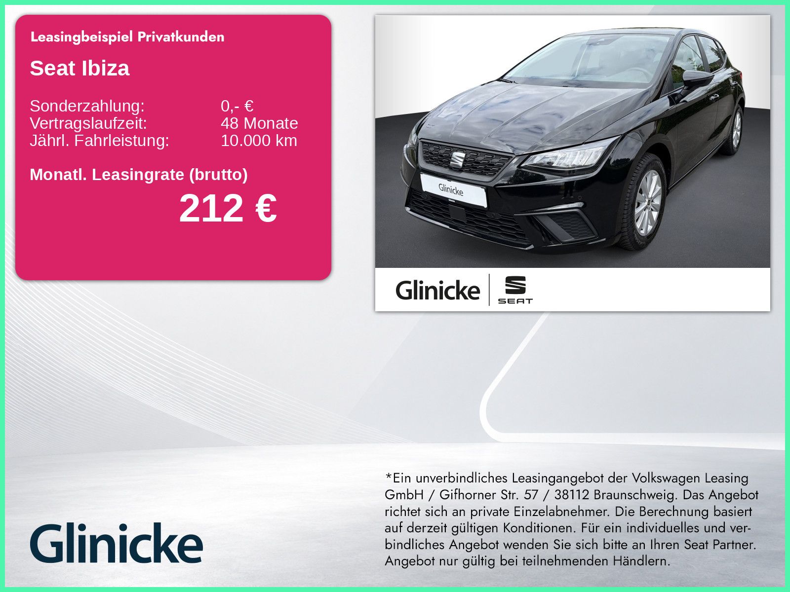 Seat Ibiza Style 1.0 TSI RFK, FULL LINK´, ALLWETTER, 