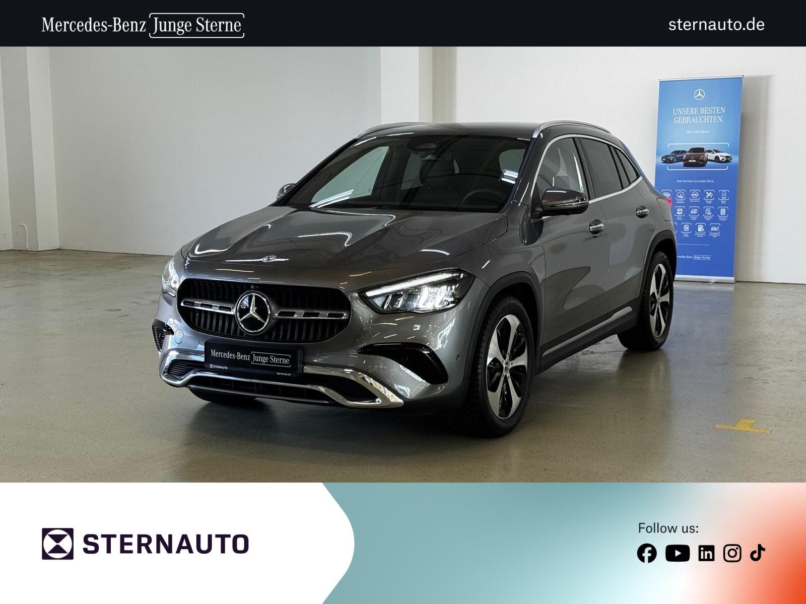 Mercedes-Benz GLA 200 Prog Adv Distr 360 Cam Spur AHK WinterP
