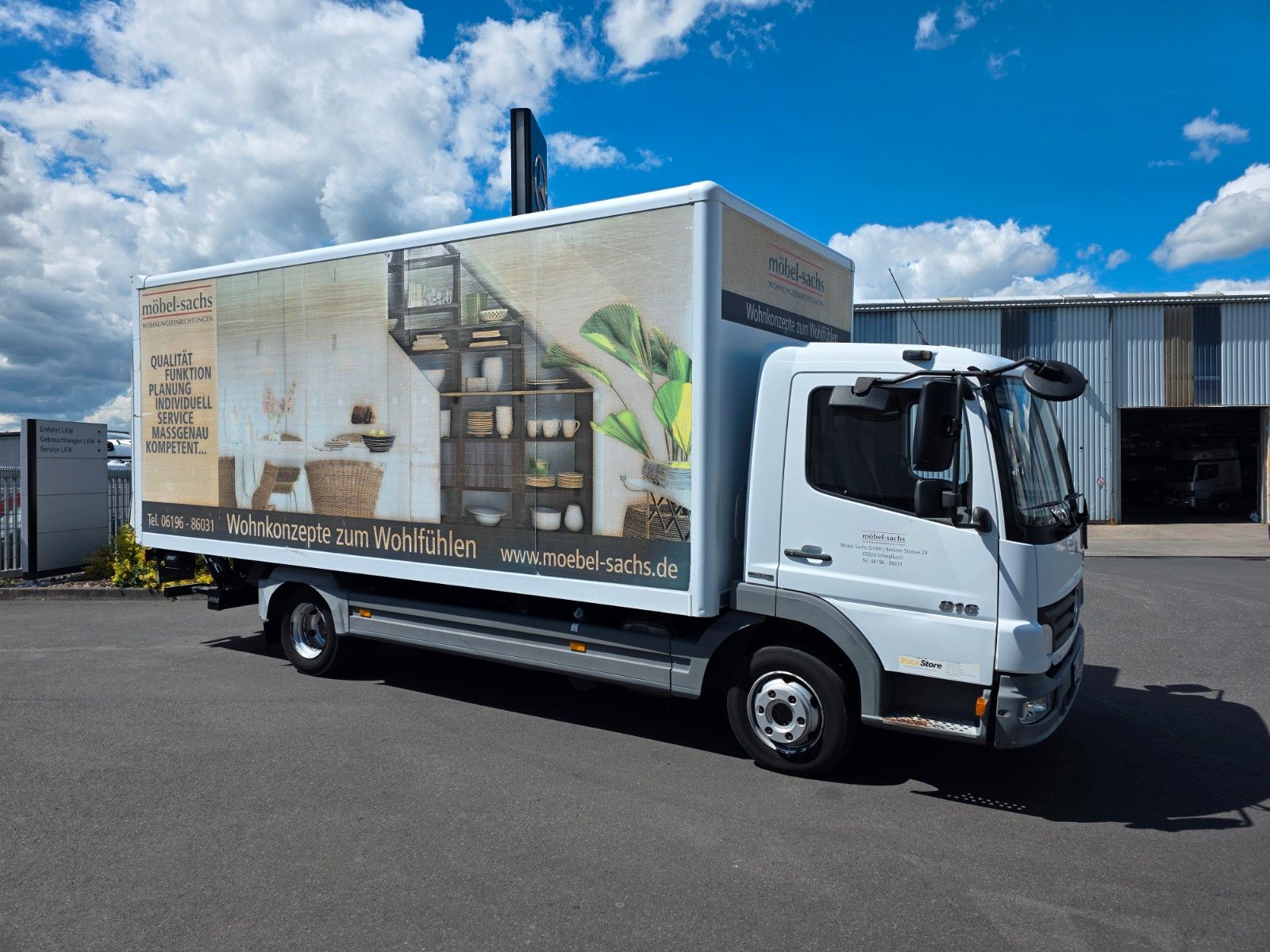 Fahrzeugabbildung Mercedes-Benz Atego 816 LBW MBB 1.000kg