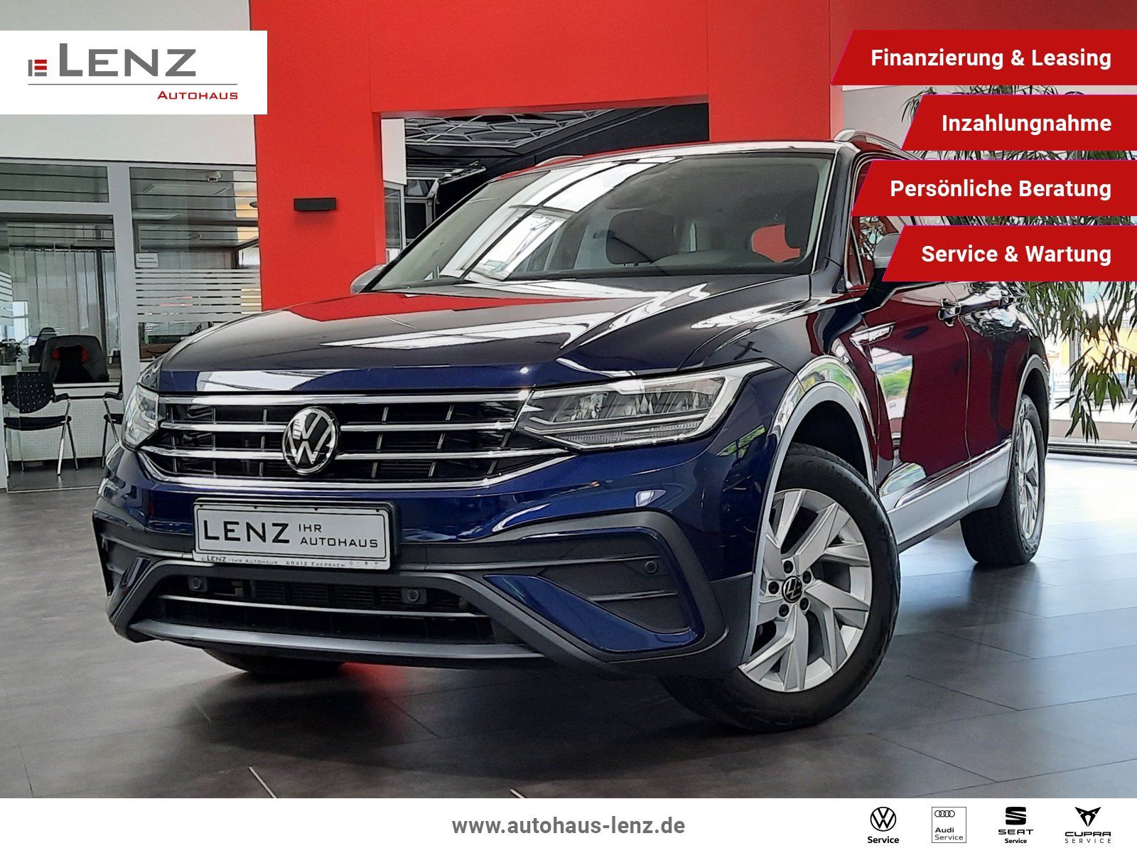 Fahrzeugabbildung Volkswagen Tiguan Allspace Life TDI DSG *AHK*Navi*LED*PDC*