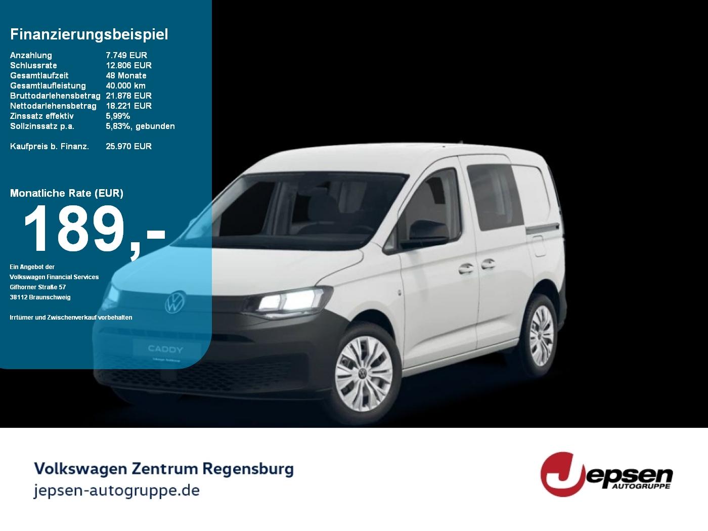 Volkswagen Caddy 2.0 TDI GRA KlimaA Navi PDC SHZ
