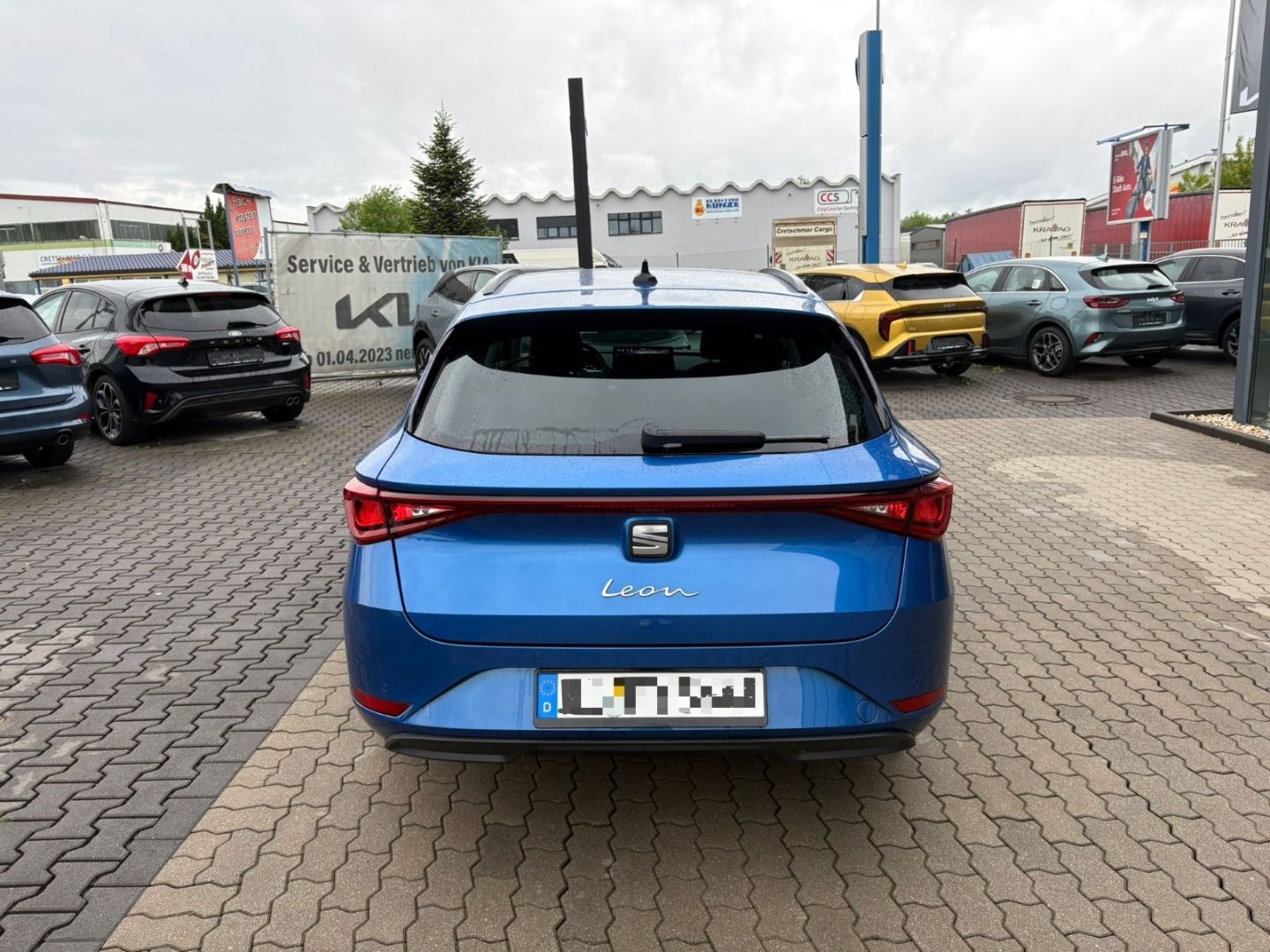 Fahrzeugabbildung SEAT Leon Sportstoure Road Edition VerkehrszeichenERK
