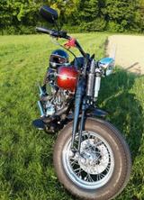 Harley-Davidson Springer Classic FLSTSCI Bobber Umbau Custom  - CHOPPER BOBBER