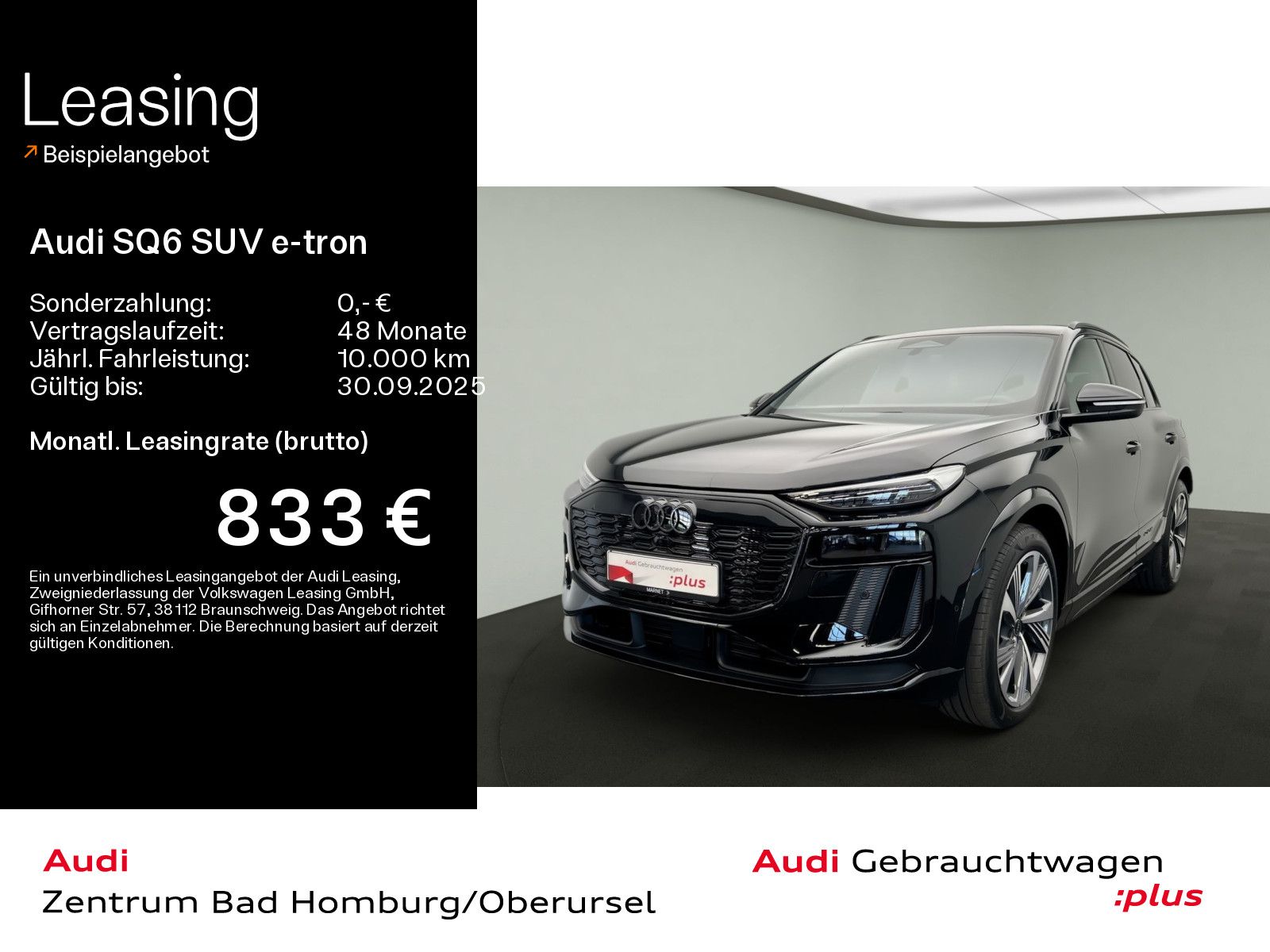 Audi SQ6 SUV e-tron quattro*Navi*Matrix*Alu*HUD*B&O*P