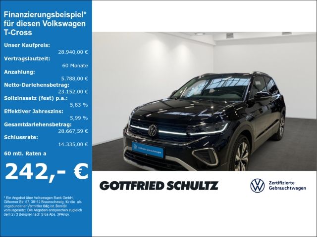 Volkswagen T-Cross STYLE TSI DSG NAVI APP SITZHZG EPH KAMER