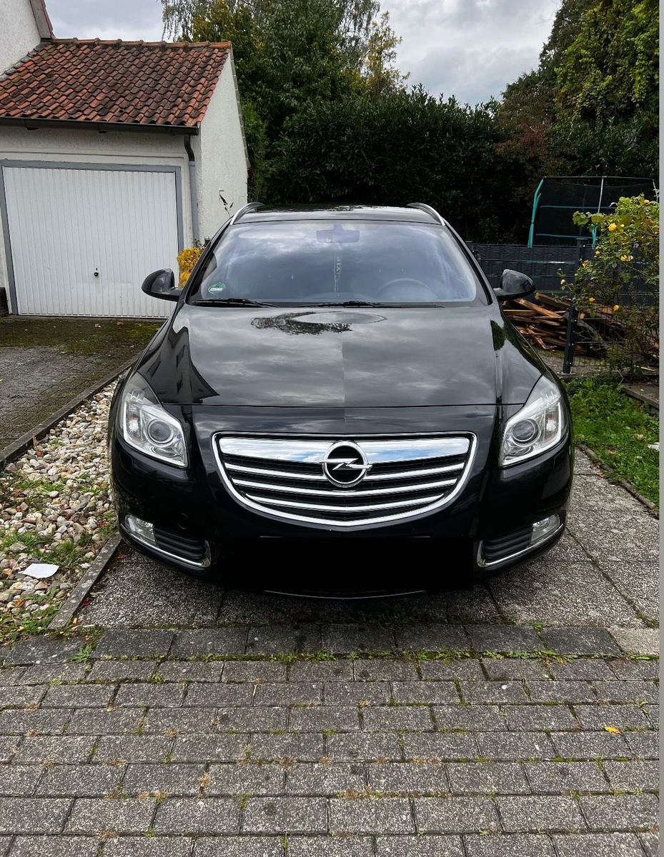 Opel Insignia 2013 — rear view