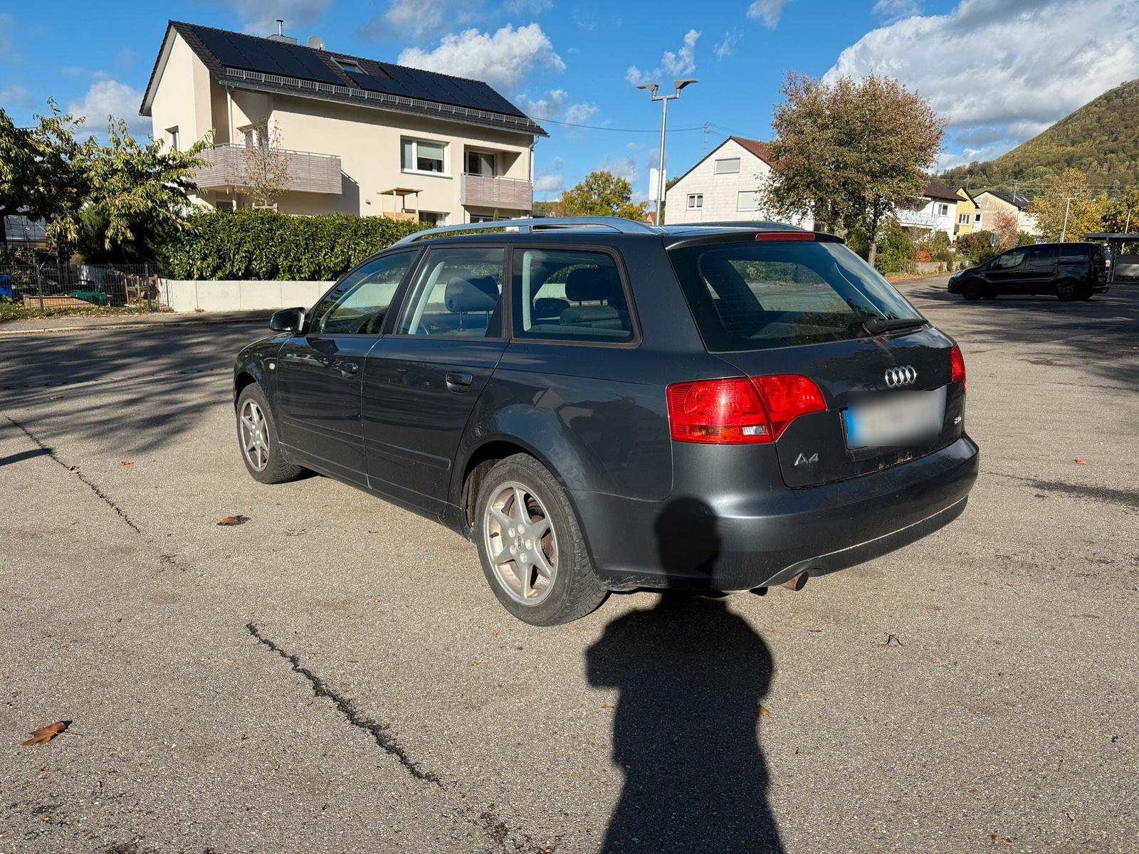 Audi A4 2007 — rear view