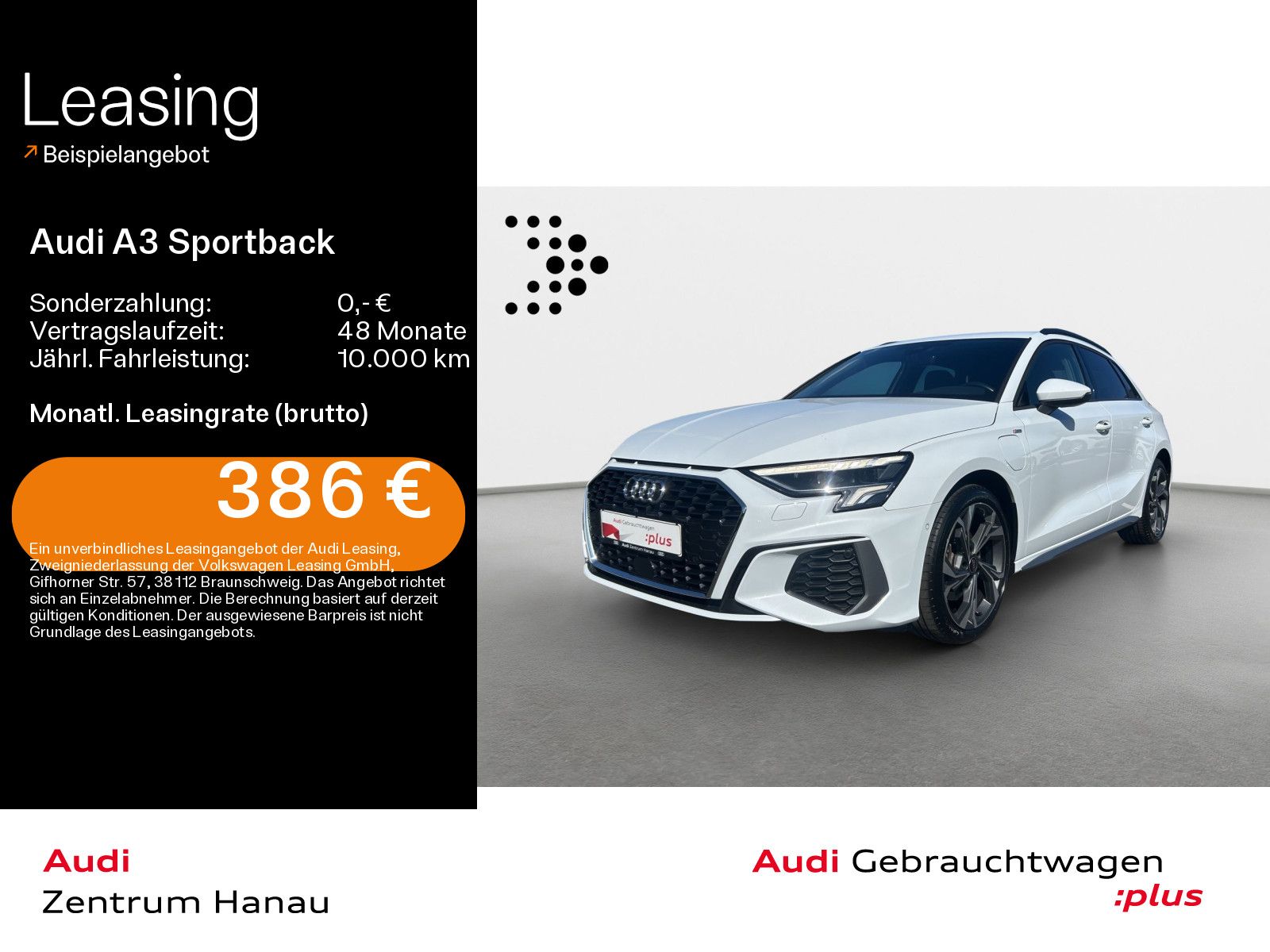 Audi A3 Sportback 40 TFSIe S LINE *NAVI*LED*KAMERA*VC