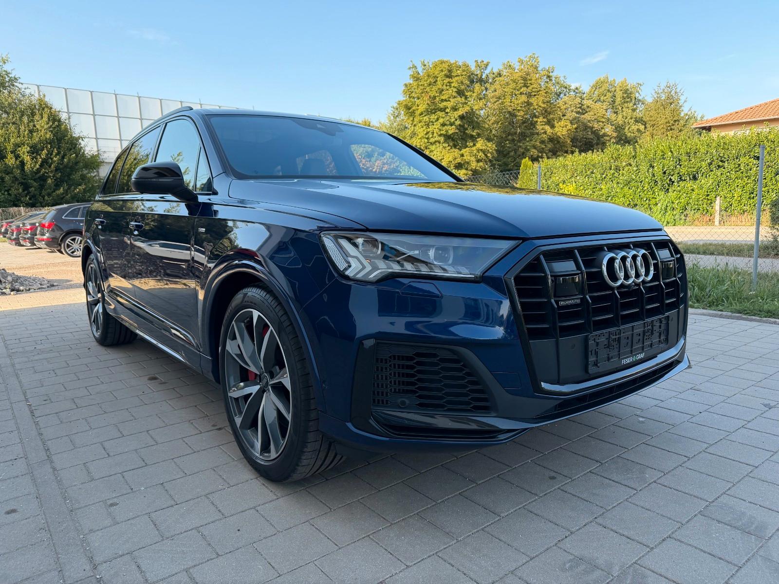 Audi Q7 60 TFSI e quat S line HD-Matrix Pano B&O 360°