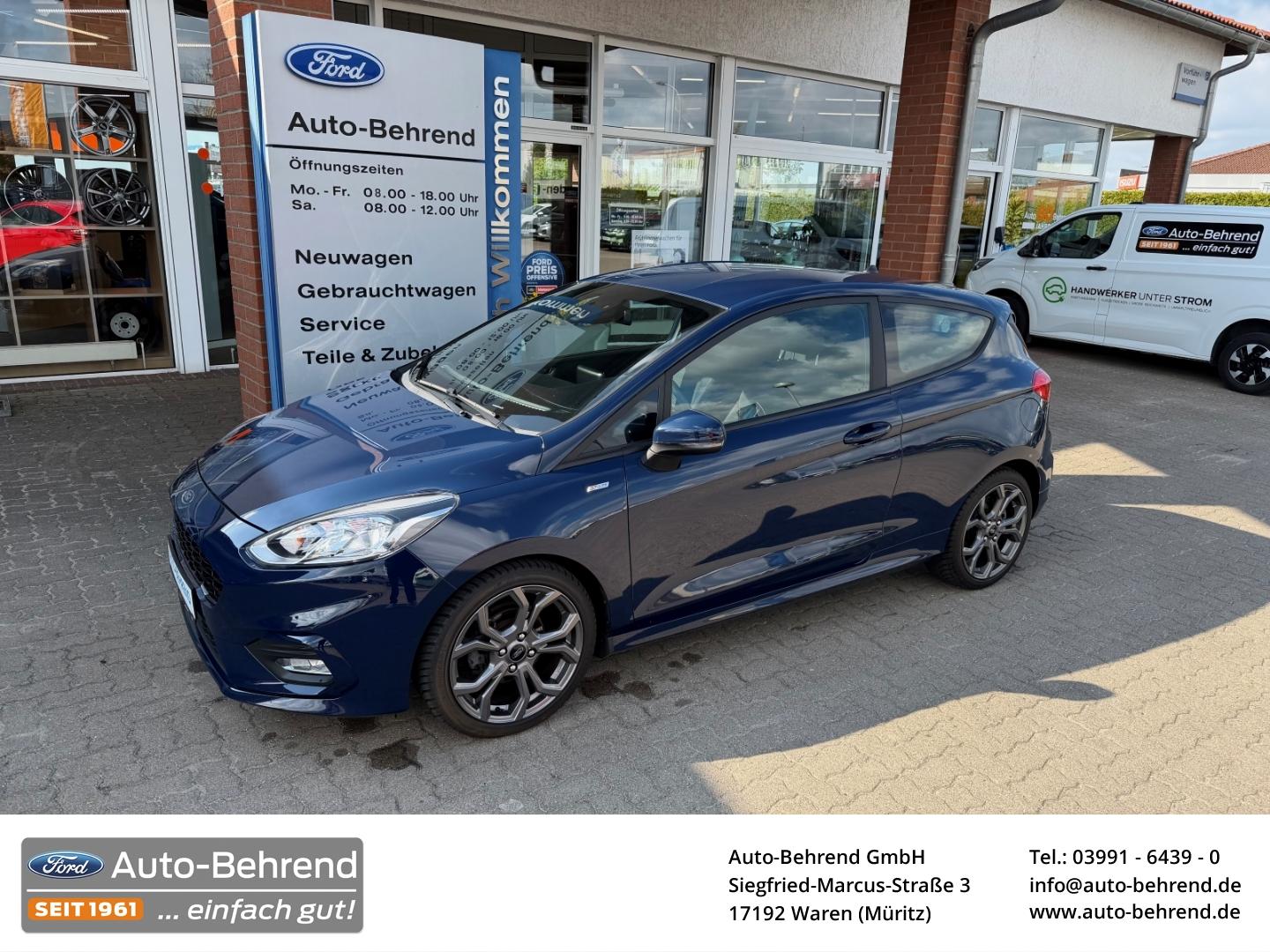 Ford Fiesta ST-Line Winterpaket Allwetterreifen Bluet
