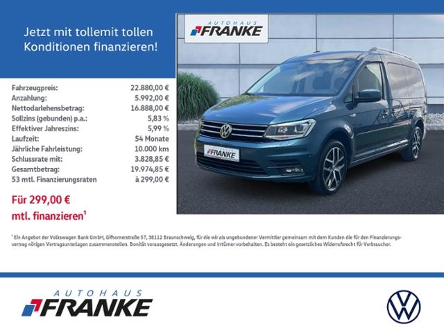 Volkswagen Caddy Maxi Life, 2.0 TDI, 7Sitze,Xenon,Navi