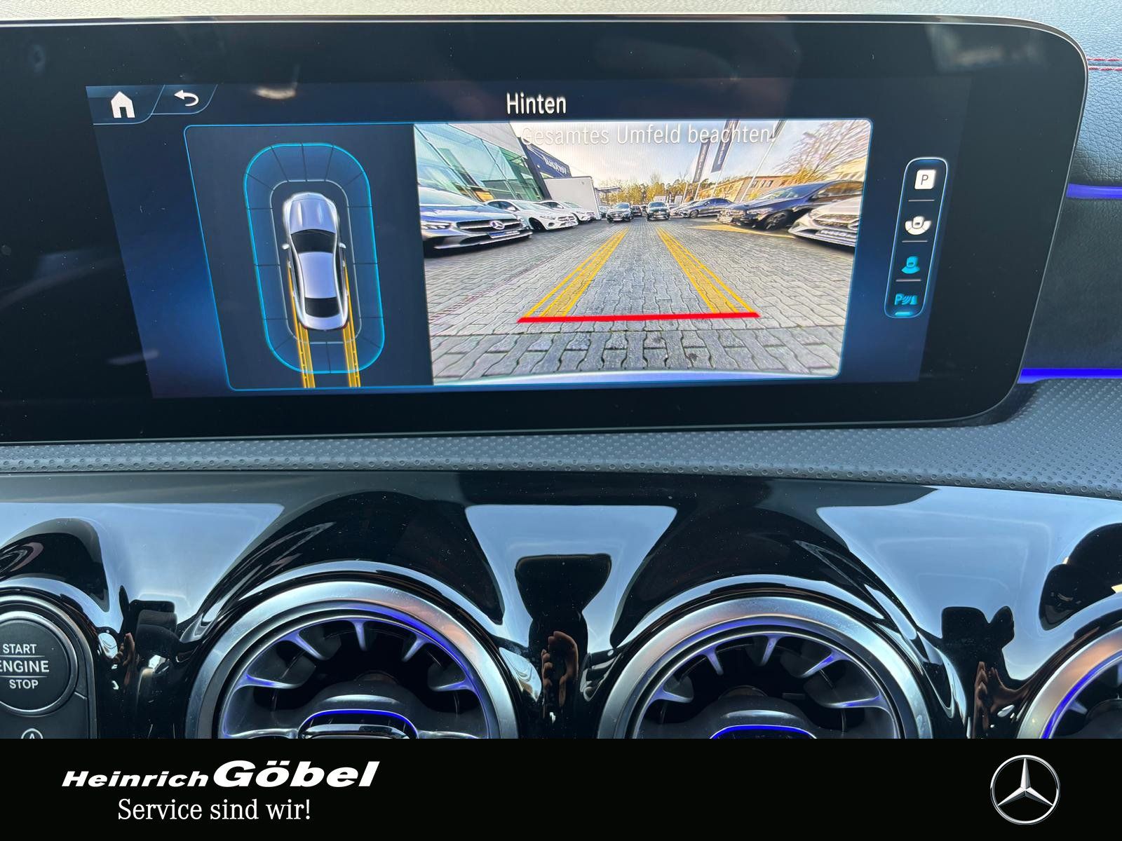 Fahrzeugabbildung Mercedes-Benz CLA 180 AMG-ADV.+ KAMERA WP VZA KLG AMBIENTEBEL