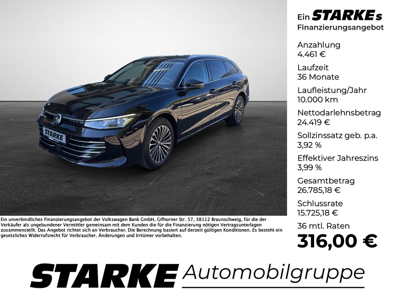 Volkswagen Passat 2.0 TDI DSG Elegance Neues Modell