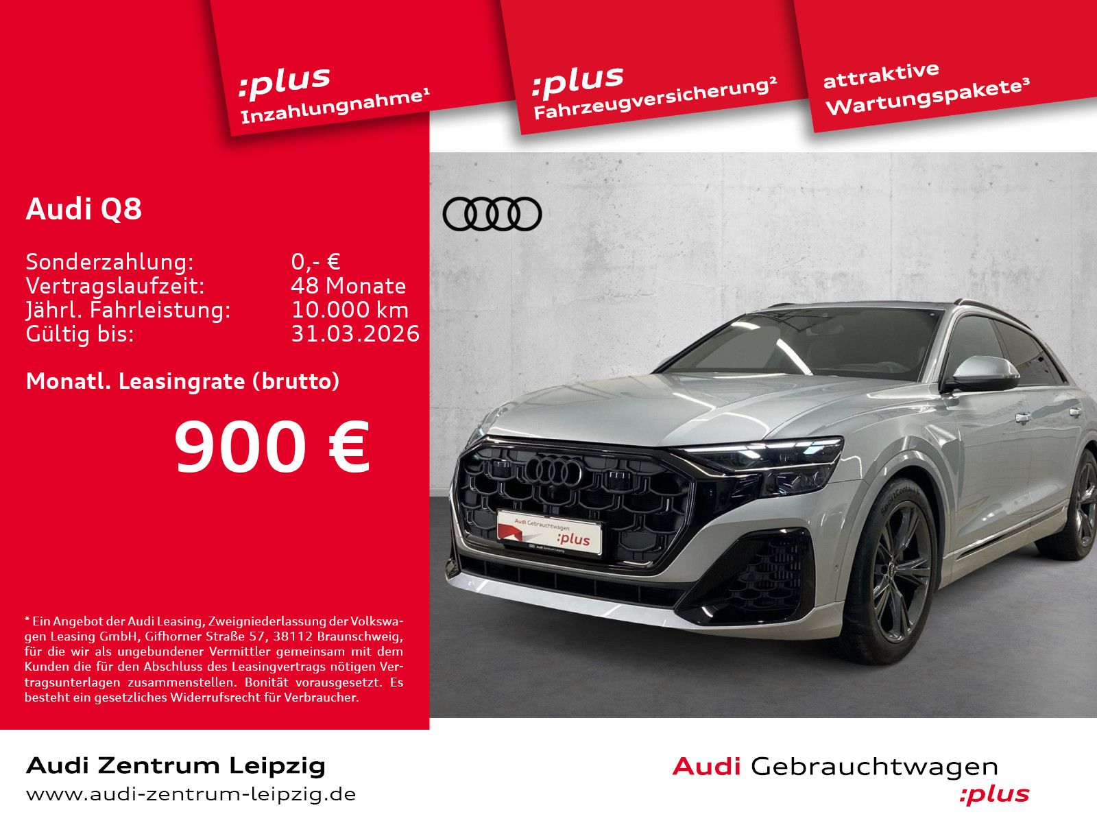 Audi Q8 55 TFSI qu. *Matrix*Pano*HuD*AHK*AIR*