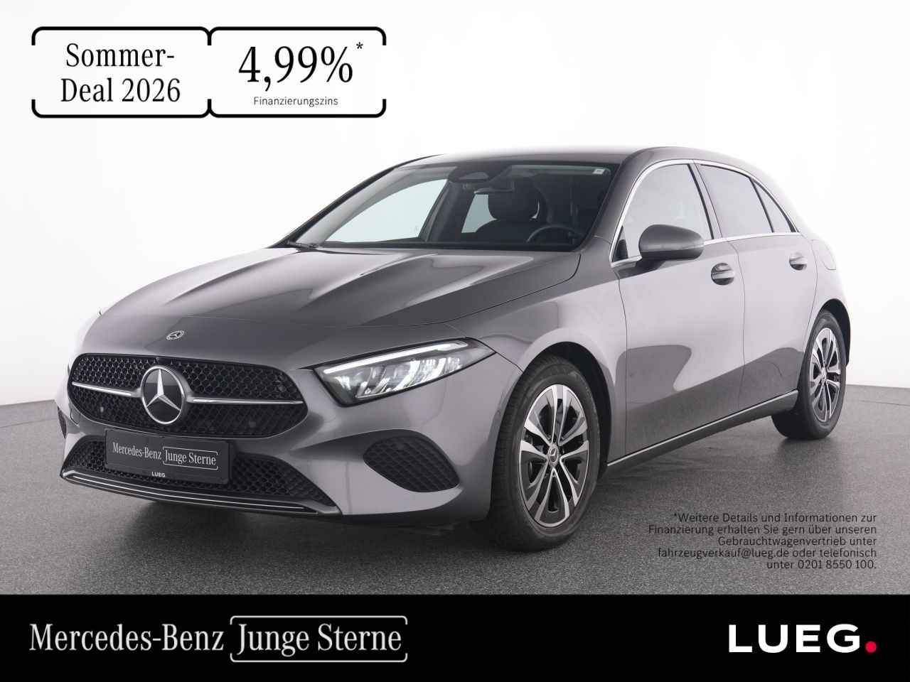 MERCEDES-BENZ A 200 Progressive+NavPrem+LED-HP+SpurA+ParkA+RFK