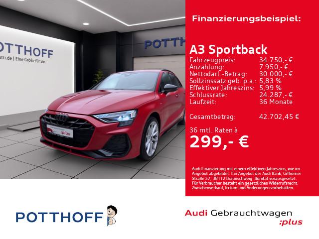 Audi A3 Sportback 45 TFSIe S LINE AHK NAVI KAMERA LM1